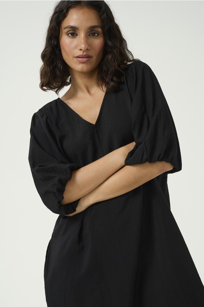 KAGABBY DRESS 10509764 100121 BLACK DEEP
